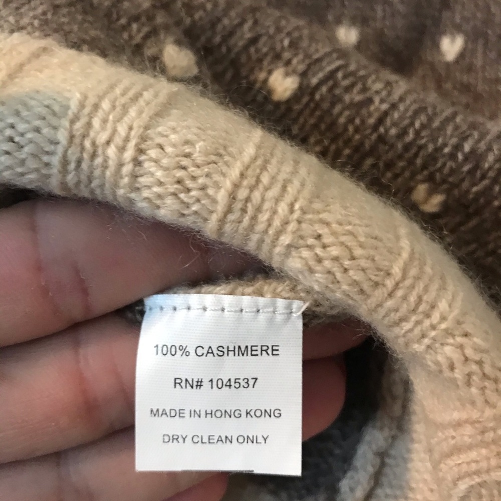 Burning Torch Cashmere Sweater - Picture 5 of 5